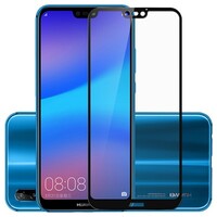 Противоударное защитное стекло Full Glue Screen Cover 0.3m черное для Huawei P20 Lite