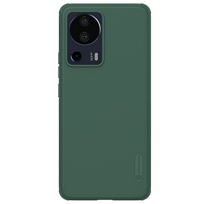 Пластиковый чехол Nillkin Super Frosted Shield Pro Зеленый для Xiaomi 13 Lite(1)