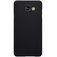 Пластиковый чехол с пленкой Nillkin Super Frosted Shield Black для Samsung A710F Galaxy A7 (2016)