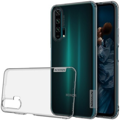 Силиконовый чехол Nillkin Nature TPU Case Серый для Huawei Honor 20 Pro(3)