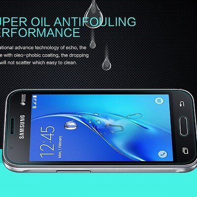Противоударное защитное стекло  Ainy Tempered Glass Protector 0.3mm для Samsung J105H Galaxy J1 mini(4)