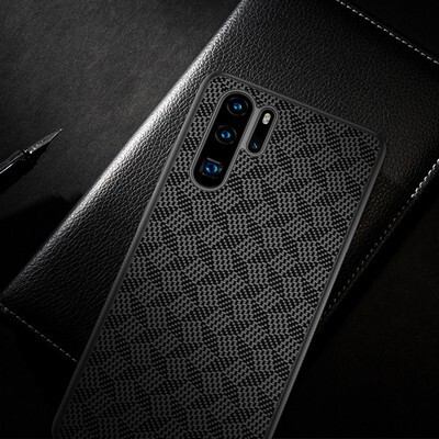 Защитный чехол Nillkin Synthetic Fiber-Plaid Черный для Huawei P30 Pro(3)