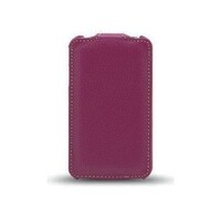 Кожаный чехол книга Melkco Leather Case Purple LC для HTC Wildfire S
