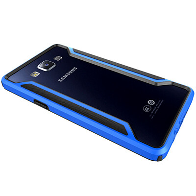 Пластиковый бампер Nillkin Armor-Border series Blue  для Samsung Galaxy A5(2)