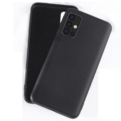 Силиконовый чехол с защитой камеры Silicone Case черный для Huawei Honor 10X Lite(1)
