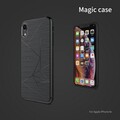 Силиконовая наладка Nillkin Magic Case Black с пластинами для автодержателя для Apple iPhone XR(#10)
