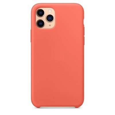 Силиконовый чехол оранжевый для Apple iPhone 11 Pro Max(3)