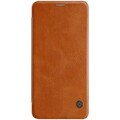 Кожаный чехол Nillkin Qin Leather Case Коричневый для Samsung Galaxy A8 Star(#1)
