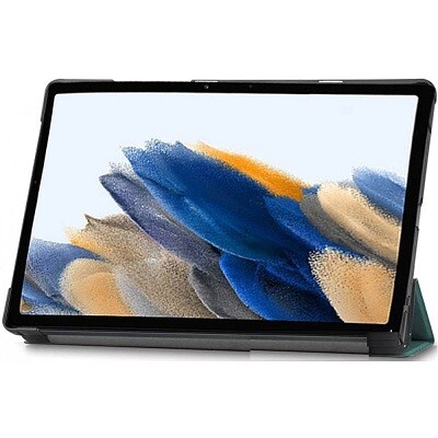 Полиуретановый чехол JFK Smart Case зеленый для Samsung Galaxy Tab A8(2)