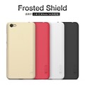 Пластиковый чехол с пленкой Nillkin Super Frosted Shield Black для Xiaomi Redmi Note 5A (2/16Gb)(#4)