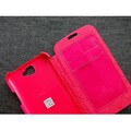 Кожаный чехол Rada Flip Cover Pink для Samsung N7100 Galaxy Note 2(#3)