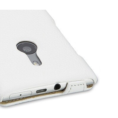 Кожаный чехол Sipo V Series White для Nokia Lumia 925(4)