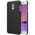 Пластиковый чехол с пленкой Nillkin Super Frosted Shield Black (Черный) для Samsung Galaxy C8\ J7 Plus(#3)