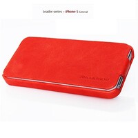 Кожаный чехол Borofone General Series Red для Apple iPhone 5/5s/SE
