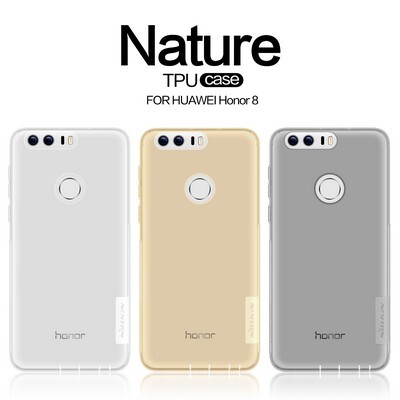 Силиконовый чехол Nillkin Nature TPU Case White для Huawei Honor 8(4)