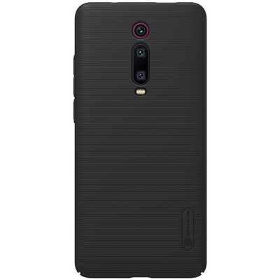 Пластиковый чехол с подставкой Nillkin Super Frosted Shield Черный для Xiaomi 9T\ K20\ K20 Pro(1)
