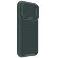 Чехол пластиной Magsafe Nillkin Textured S Magnetic Case Зеленый для Apple iPhone 14 Pro(#3)
