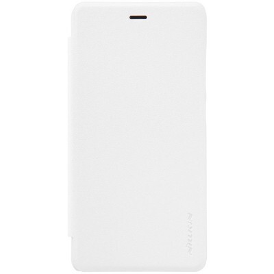 Полиуретановый чехол книга Nillkin Sparkle Leather Case White для Xiaomi RedMi 3(1)