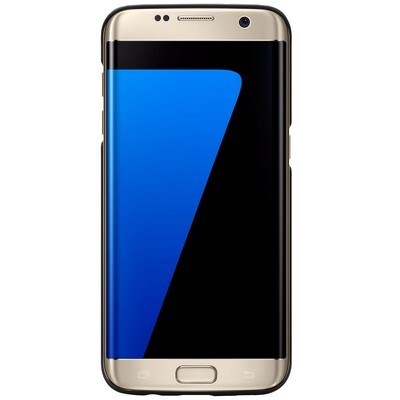 Пластиковый чехол Nillkin Synthetic Fiber Черный (Black) для Samsung G935F Galaxy S7 Edge(2)