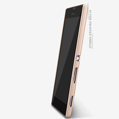 Пластиковый чехол Nillkin Super Frosted Shield Black  для Sony Xperia T3(2)