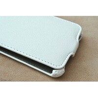 Кожаный чехол книга Armor Case White для Samsung i9070 Galaxy S Advance