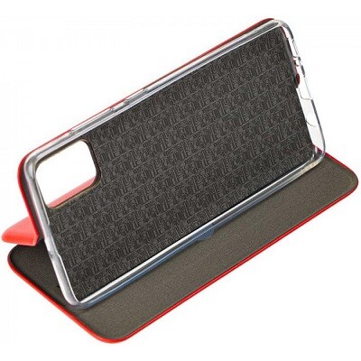 Чехол-книга на основе из силикона Book Case красный для Samsung Galaxy A31(3)