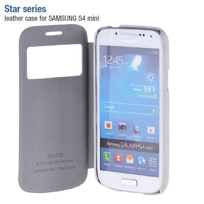 Полиуретановый чехол HOCO Star Series Case White для Samsung i9190 Galaxy S4 mini(3)