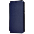 Чехол-книга на основе из силикона Book Case New 3D темно-синий для Xiaomi Redmi 9(#1)