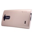 Пластиковый чехол с пленкой Nillkin Super Frosted Shield Gold для LG G Flex 2 H959(#3)