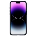 Чехол-накладка с пластиной Magsafe Nillkin CamShield Pro Magnetic Фиолетовая для Apple iPhone 15 Pro Max(#2)