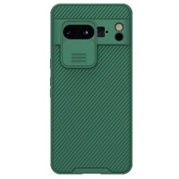 Чехол-накладка Nillkin CamShield Pro Зеленая для Google Pixel 8 Pro