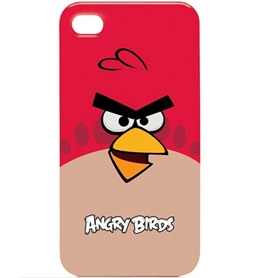 Пластиковый чехол Gear4 Angry Birds Red для Apple iPhone 4/4S(2)