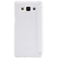 Полиуретановый чехол Nillkin Sparkle Leather Case White  для Samsung Galaxy A5(#1)