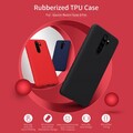 Силиконовый бампер Nillkin Rubber-wrapped Protective Case Черный для Xiaomi Redmi Note 8 Pro(#7)