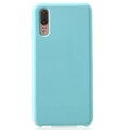 Силиконовый чехол Silicone Case бирюзовый для Huawei P20(#1)