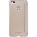 Полиуретановый чехол книга Nillkin Sparkle Leather Case Gold для Xiaomi Mi4S(#2)
