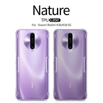Силиконовый чехол Nillkin Nature TPU Case Прозрачный для Xiaomi Redmi K30 (Poco X2)(5)