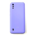 Силиконовый чехол Silicone Case лавандовый для ZTE Blade A5 2020(#1)