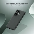 Пластиковый чехол Nillkin Super Frosted Shield Pro Черный для Xiaomi Poco F6(#7)