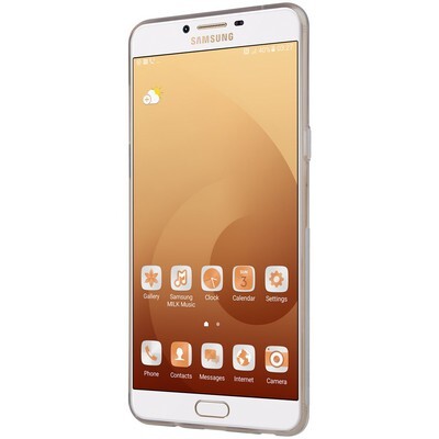 Силиконовый чехол Nillkin Nature TPU Case Grey для Samsung Galaxy C9 Pro(2)