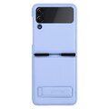 Кожаный чехол Nillkin Qin Pro Plain Leather Case Лавандовый для Samsung Galaxy Z Flip 4(#1)