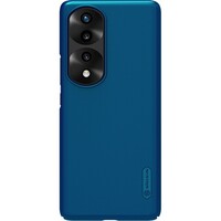 Пластиковый чехол с подставкой Nillkin Super Frosted Shield Синий для Huawei Honor 70 Pro