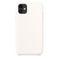 Силиконовый чехол белый для Apple iPhone 11(#4)