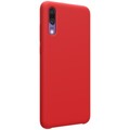 Чехол бампер Nillkin Flex Pure Case Красный для Huawei P20(#3)