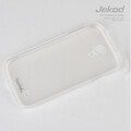 Силиконовый чехол Jekod TPU Case White для Samsung i9500 Galaxy S4(#3)