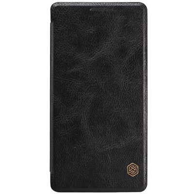 Кожаный чехол Nillkin Qin Leather Case Black для Samsung Galaxy A7(1)