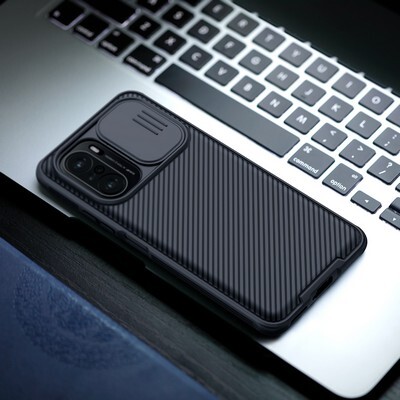 Чехол-накладка Nillkin CamShield Pro Черная для Xiaomi Poco F3(4)