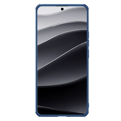 Пластиковый чехол Nillkin Super Frosted Shield Pro Синий для Xiaomi Redmi Note 14 Pro 5G(2)