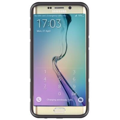 Противоударный чехол-накладка Nillkin Defender II Series Black для Samsung Galaxy S6 Edge Plus(2)