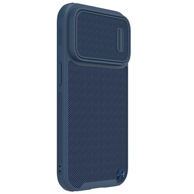Чехол пластиной Magsafe Nillkin Textured S Magnetic Case Синий для Apple iPhone 14 Pro(3)